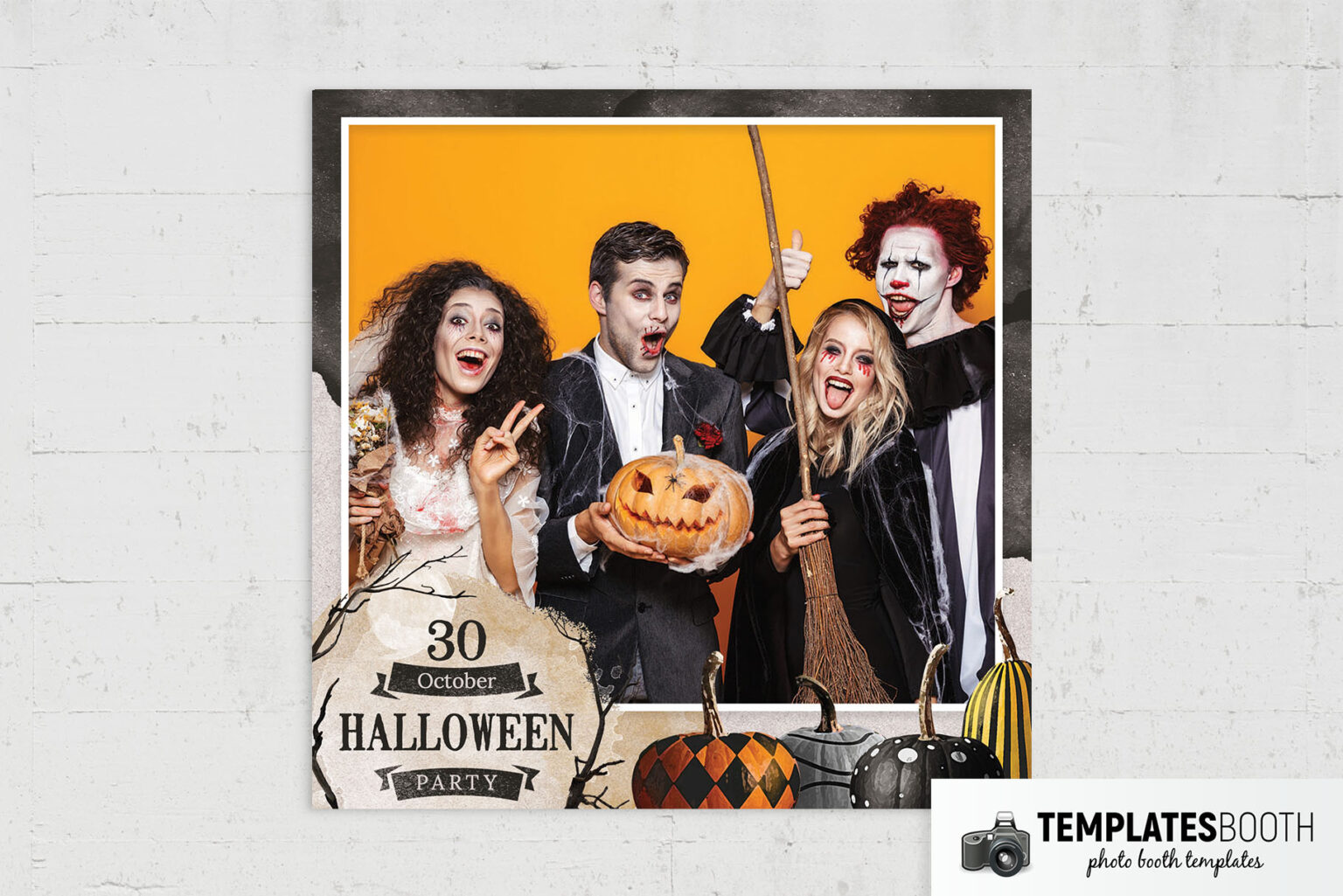 Halloween Photo Booth Templates