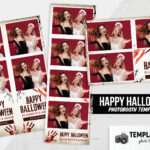 Halloween-Blut-Fotobox-Vorlage – Vorschau 2