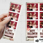 Halloween-Blut-Fotobox-Vorlage – Vorschau 3