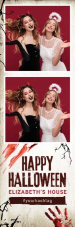 Modèle Halloween Blood pour photobooth – Bande photo 2x6