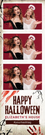 Modèle Halloween Blood pour photobooth – Bande photo 2x6
