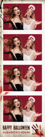 Modèle Halloween Blood pour photobooth – Bande photo 2x6