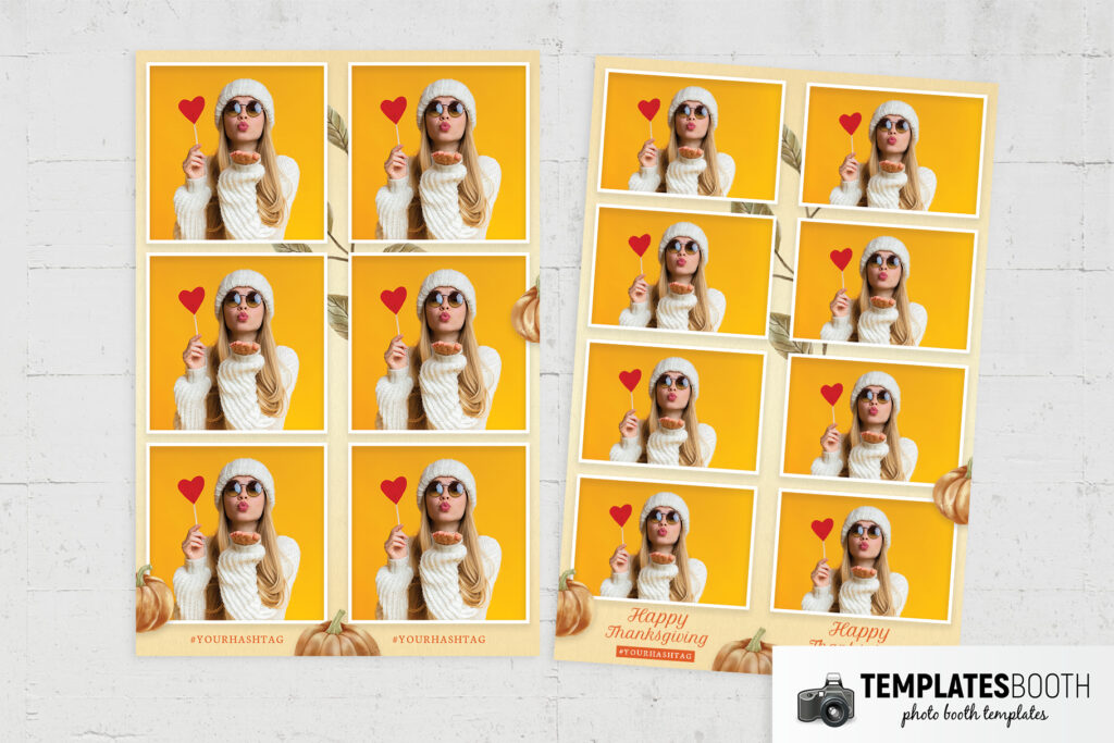 Autumn Fall Photo Booth Template - TemplatesBooth