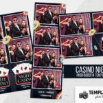 Casino Night Photo Booth Template