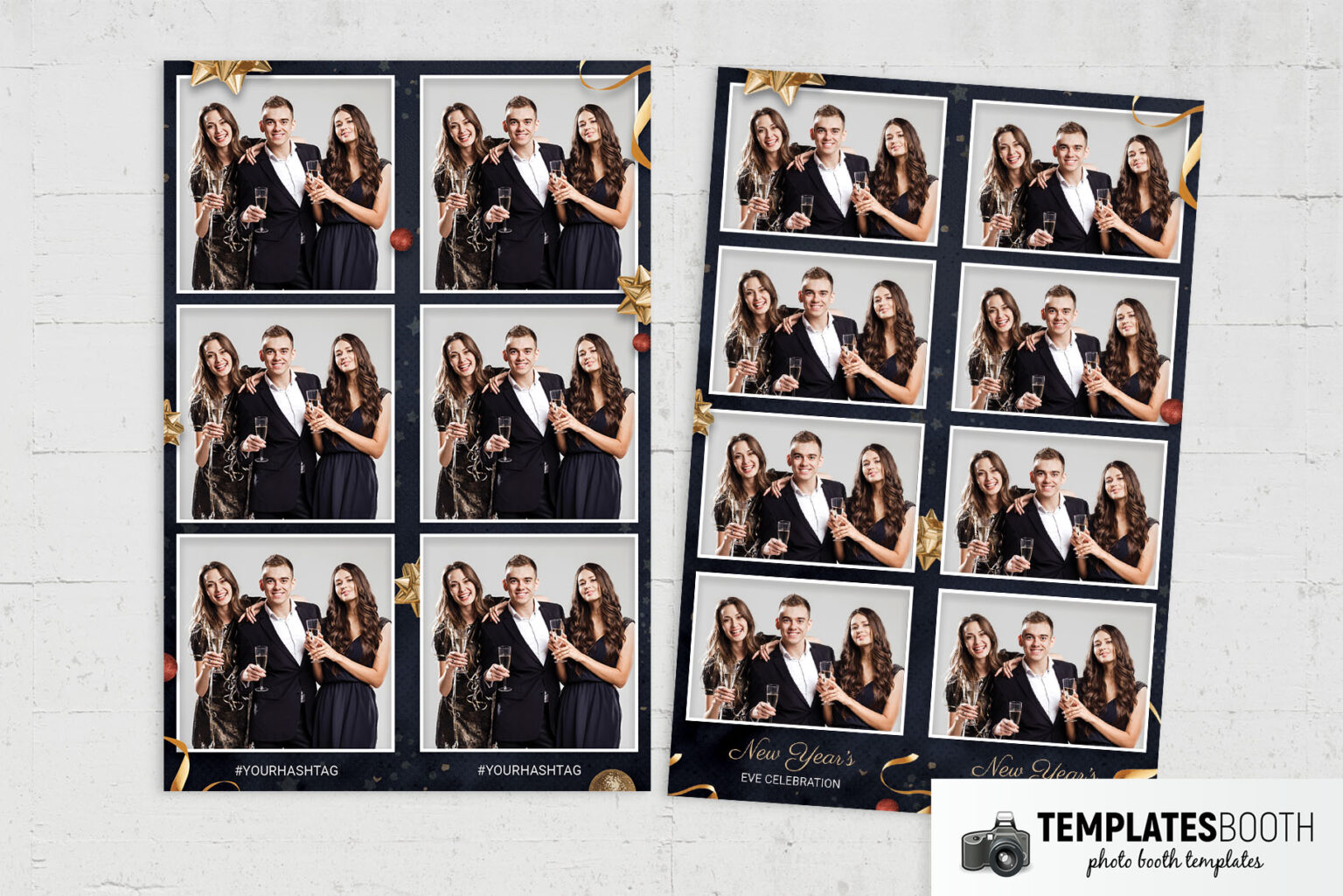 New Year’s Eve Photo Booth Template TemplatesBooth