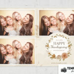 Modèle Thanksgiving rustique pour photobooth