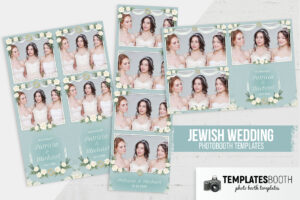 Jewish Wedding Photo Booth Template