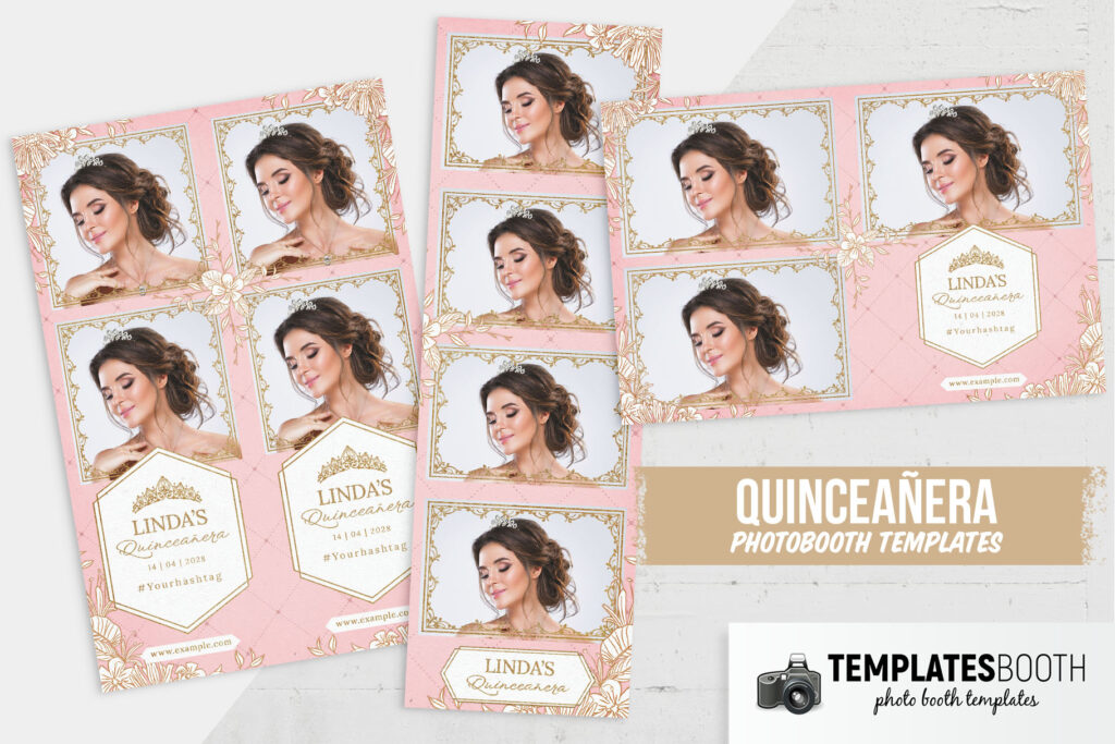 Quinceañera Photo Booth Template