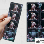 Modèle de forêt enchantée pour photobooth – Aperçu 4
