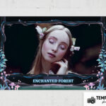 Modèle de forêt enchantée pour photobooth – Aperçu 3
