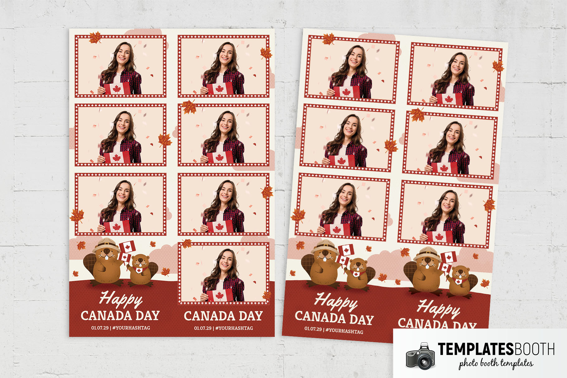 Canada Day Photo Booth Template v2