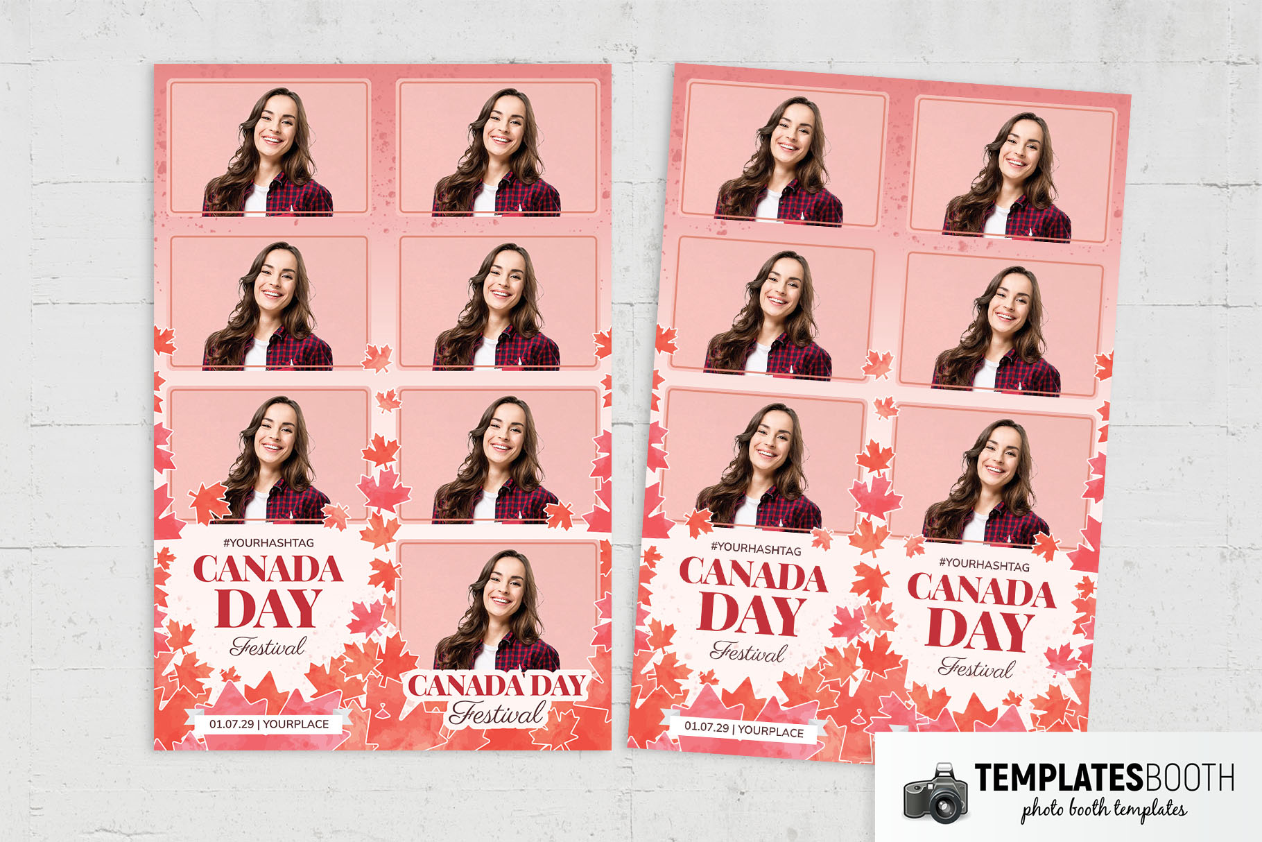 Canada Day Photo Booth Template v3
