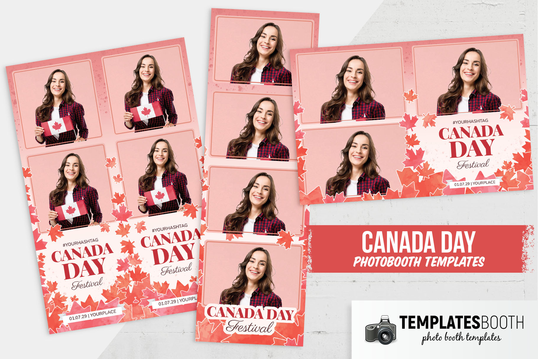 Canada Day Photo Booth Template v3