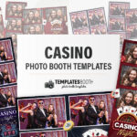 Casino Photo Booth Templates