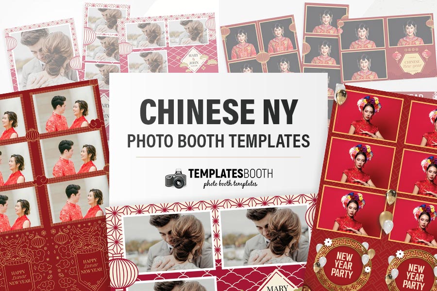 Chinese New Year Photo Booth Templates