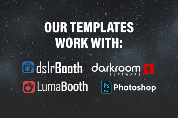 Works with: DSLR Booth, Darkroom, Lumabooth & Photoshop