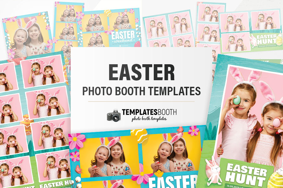 Easter Photo Booth Templates