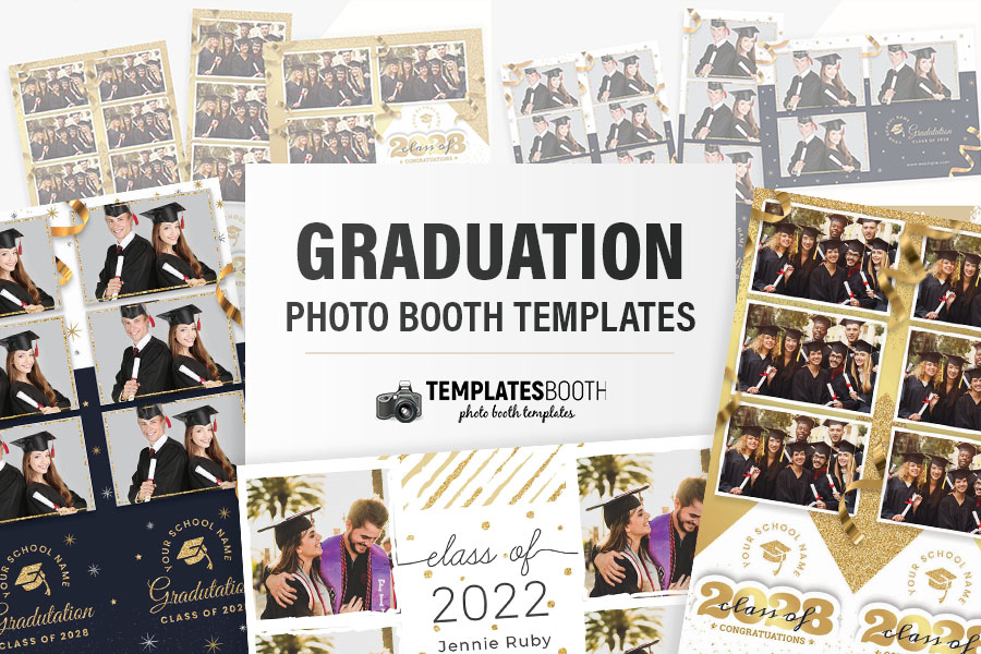 Graduation Photo Booth Templates