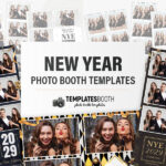 New Year's Eve Photo Booth Templates