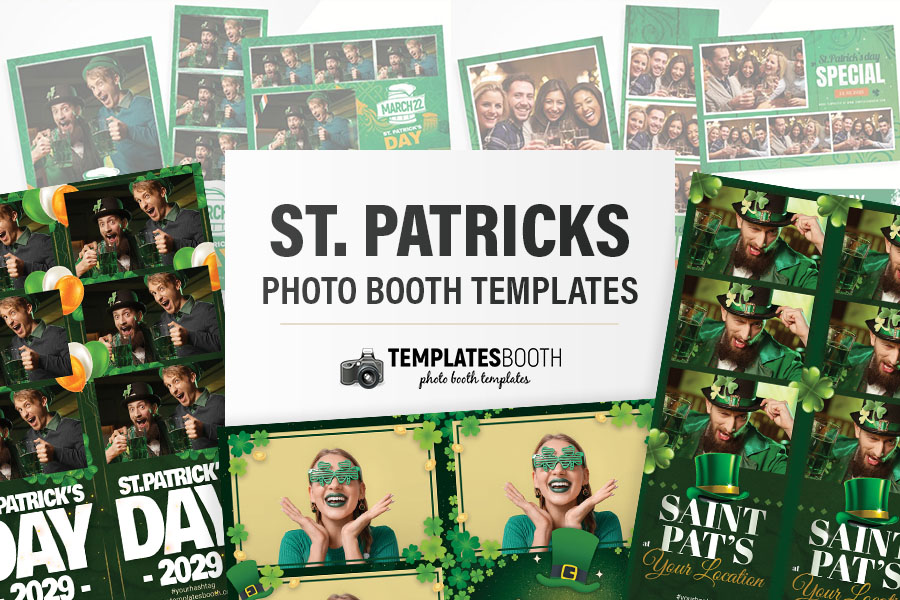 St. Patrick's Day Photo Booth Templates