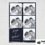 Grey Foil Photo Booth Template – Preview 2