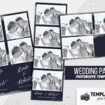 Grey Foil Photo Booth Template