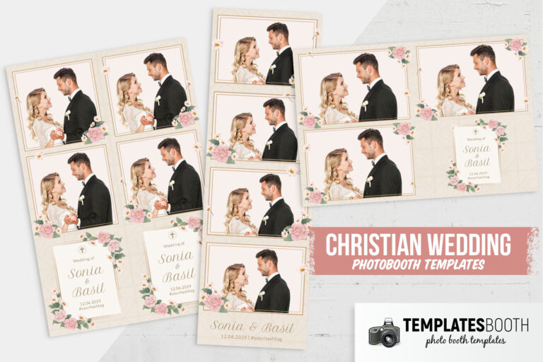 Christian Wedding Photo Booth Template
