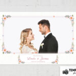 Floral Christian Wedding Photo Booth Template – Preview 3
