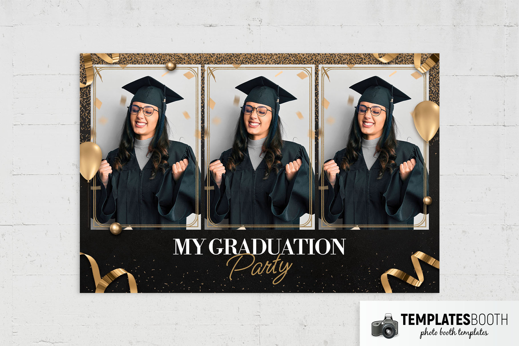 Graduation Party Photo Booth Template