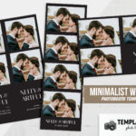 Black Minimalist Photo Booth Template