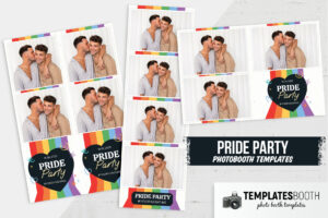 LGBT Pride Party Photo Booth Template