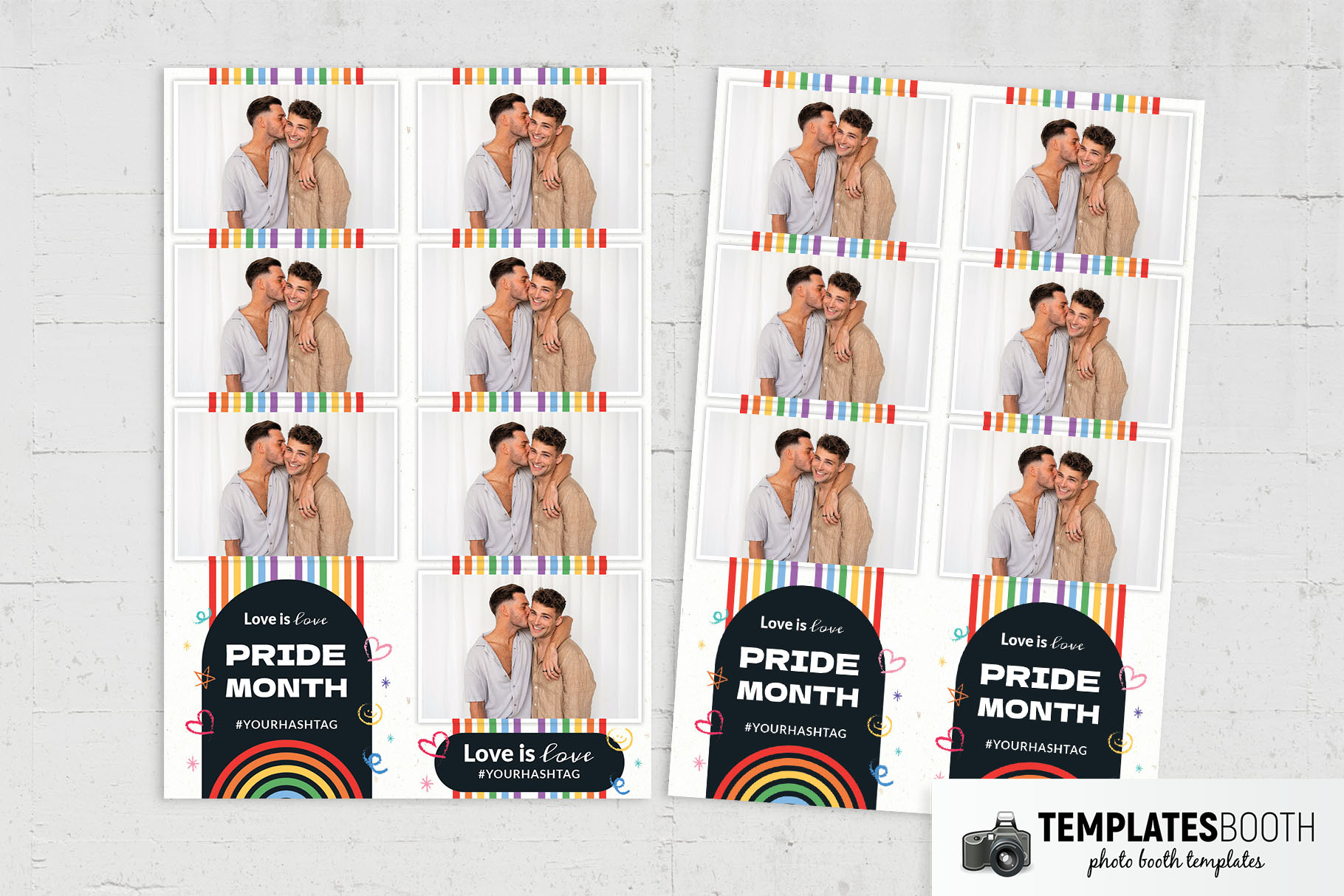 Simple LGBT Photo Booth Template