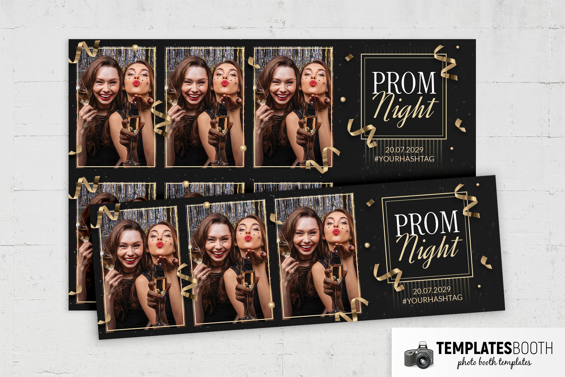 Prom Night Photo Booth Template