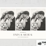 Off-White Wedding Photo Booth Template – Preview 2