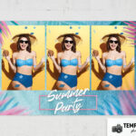 Summer Vibes Photo Booth Template – Preview 4