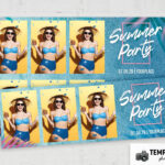 Summer Vibes Photo Booth Template – Preview 3
