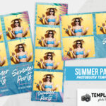 Summer Vibes Photo Booth Template