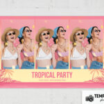 Tropical Party Photo Booth Template – Preview 4