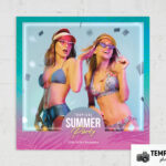 Tropical Summer Party Photo Booth Template – Preview 4