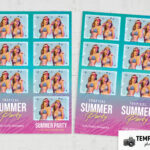 Tropical Summer Party Photo Booth Template – Preview 3