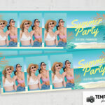 Tropical Summer Photo Booth Template – Preview 3