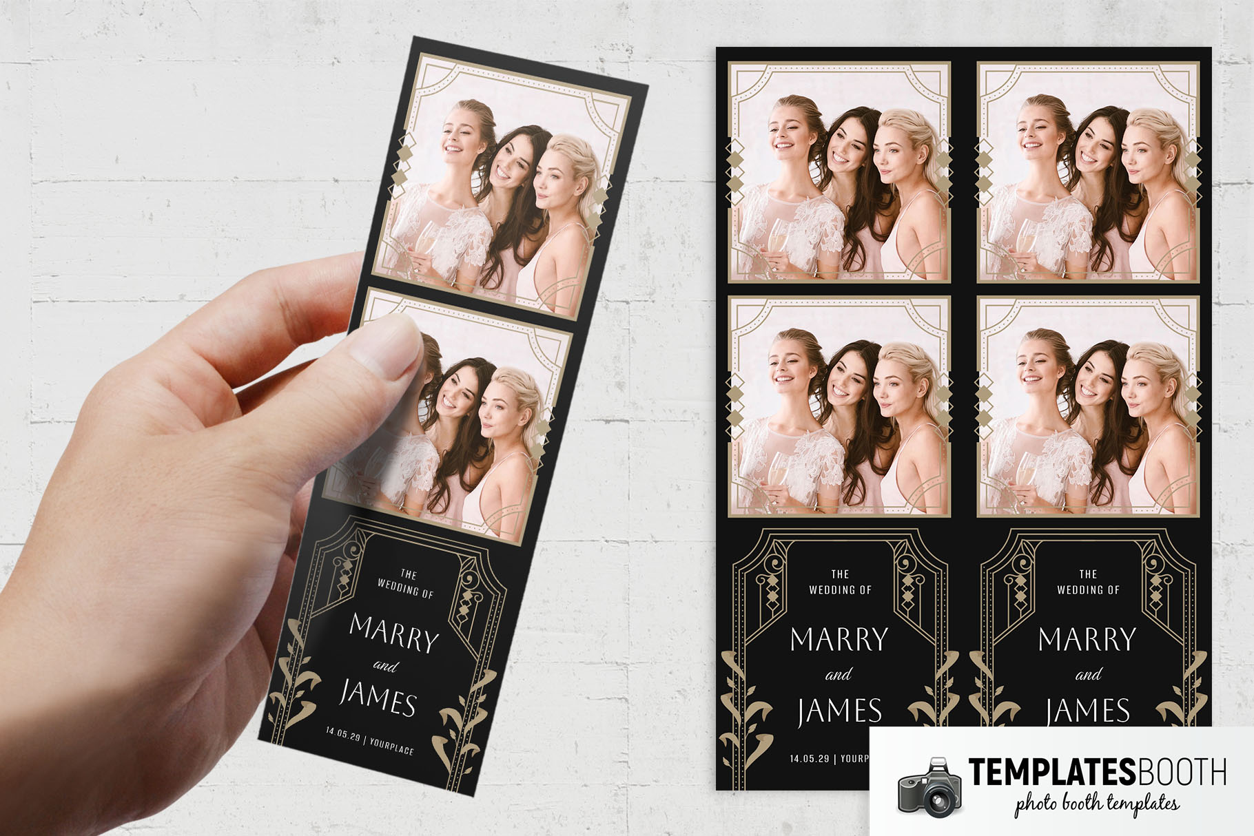 Artistique Photo Booth Template