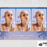 Full Moon Party Photo Booth Template – Preview 4