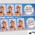 Full Moon Party Photo Booth Template – Preview 3