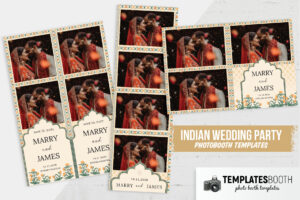 Indian Wedding Photo Booth Template
