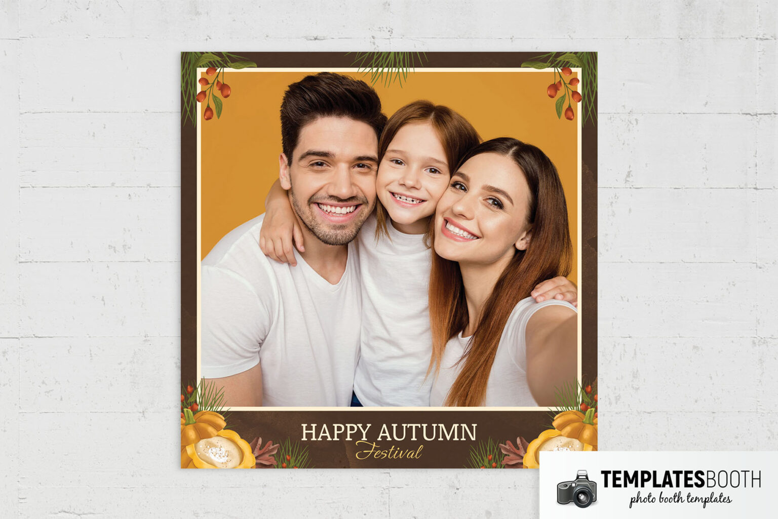 Free Autumn Photo Booth Template - TemplatesBooth