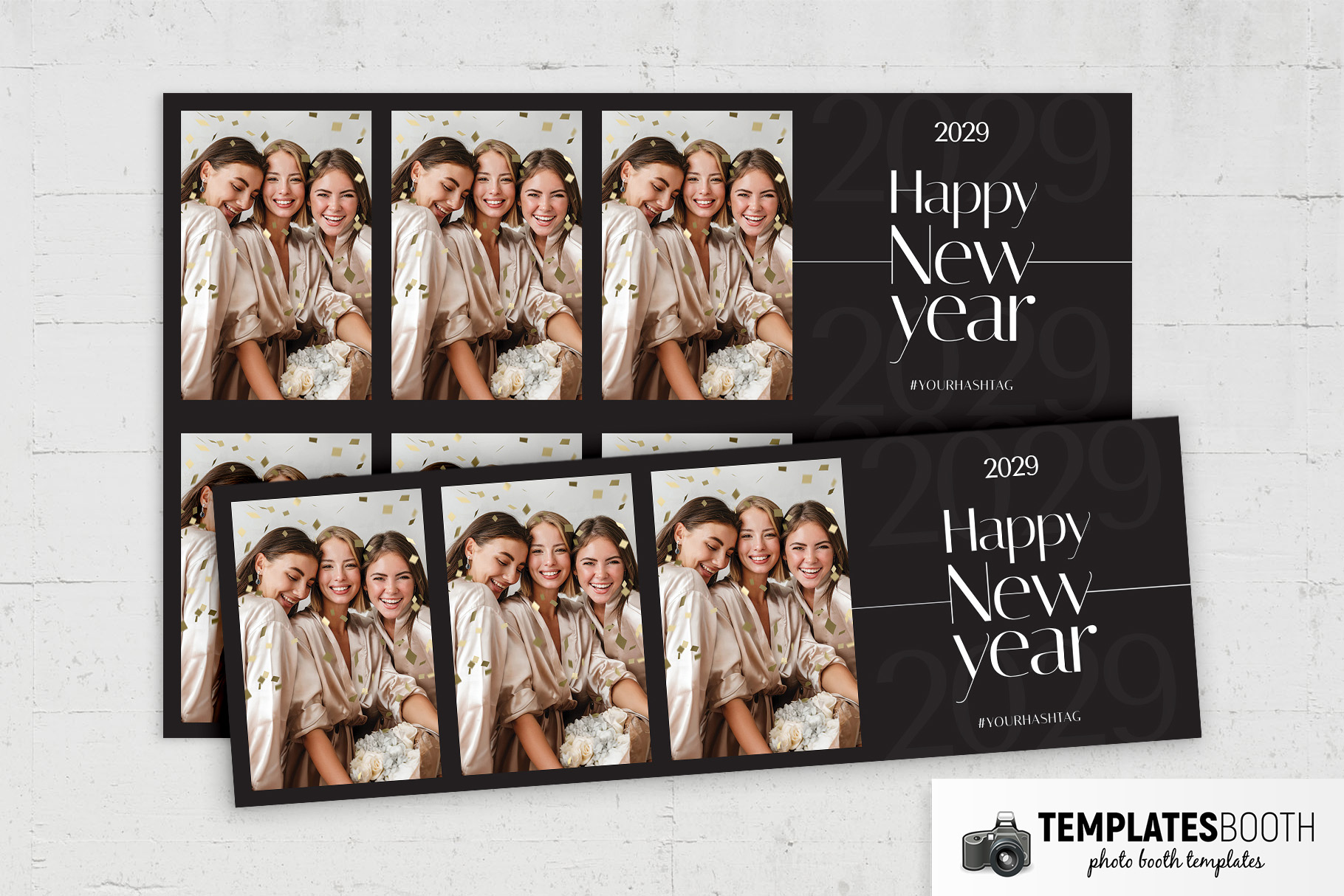 New Year's Eve Gala Photo Booth Template