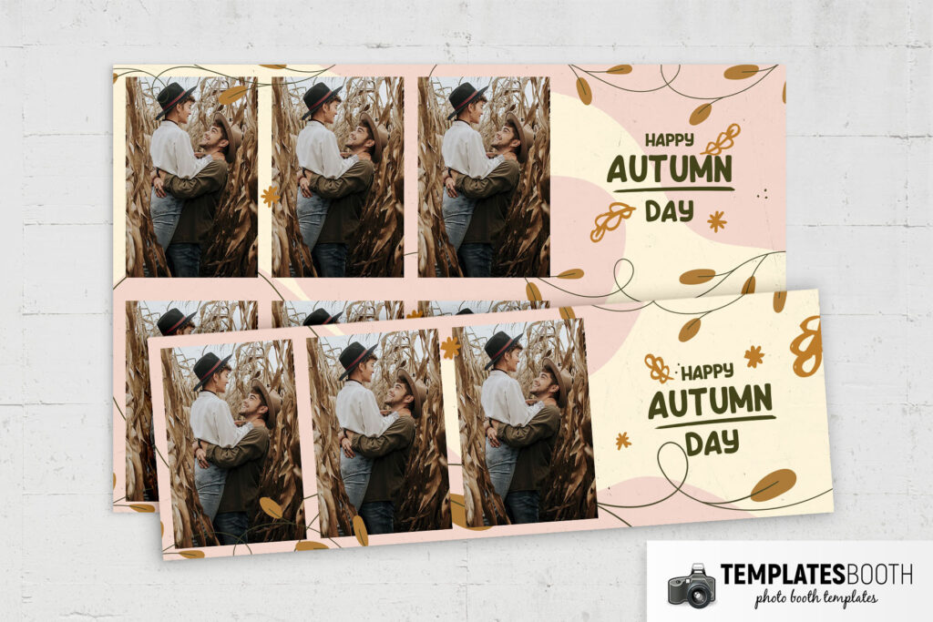 Free Modern Autumn Photo Booth Template - TemplatesBooth
