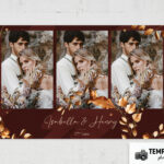 Rustic Autumn Wedding Photo Booth Template – Preview 4
