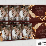 Rustic Autumn Wedding Photo Booth Template – Preview 3